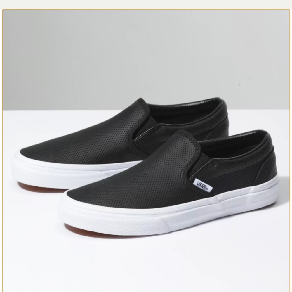 Vans Perf Leather Slip-On